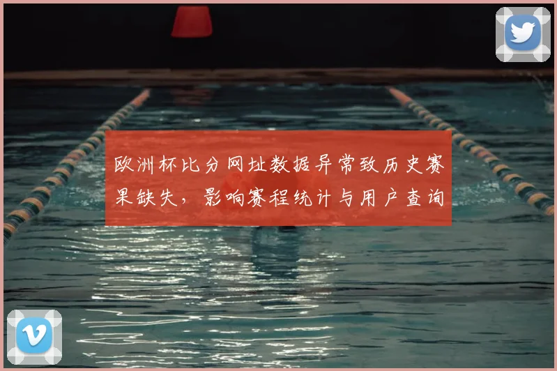 欧洲杯比分网址数据异常致历史赛果缺失，影响赛程统计与用户查询体验