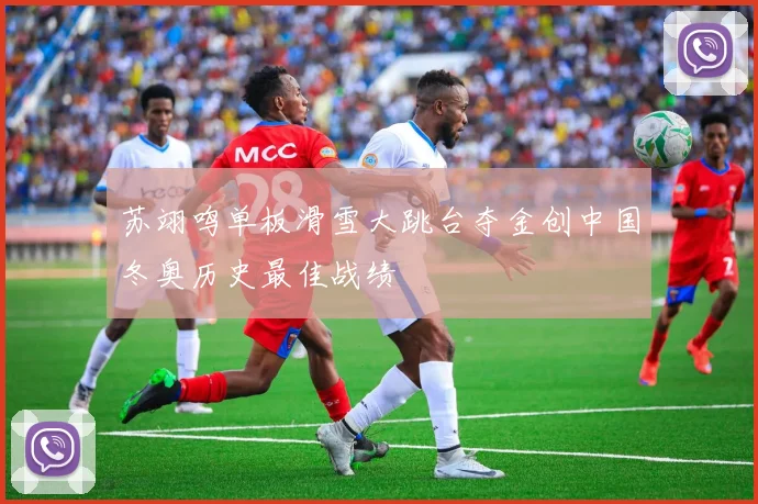 苏翊鸣单板滑雪大跳台夺金创中国冬奥历史最佳战绩